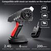 Hylukon RC Transmitter and Receiver Kit, MN-89K 2.4Ghz Radio Transmitter with 6CH RC Receiver for 1/8 1/10 1/16 1/32 Remote Controller Car, Boat, Plane Suitable for Modification Enthusiasts view 2