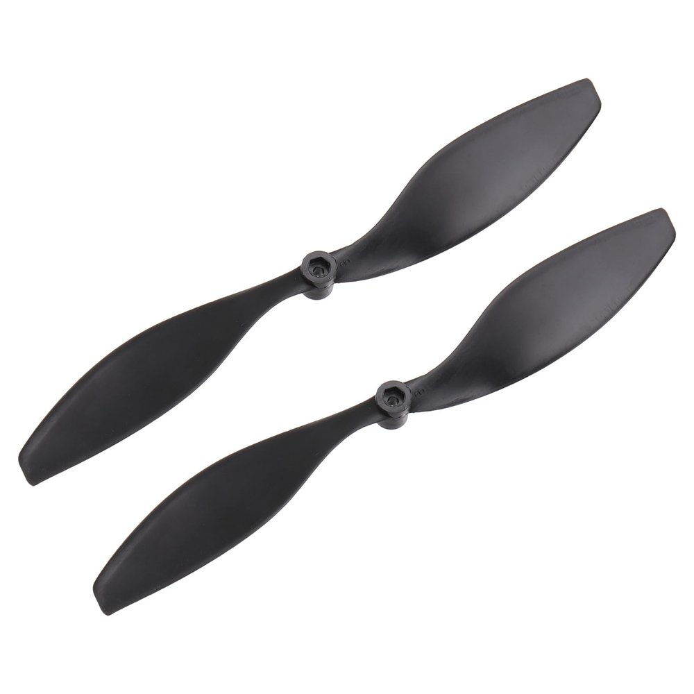 MECCANIXITY 2Pcs 8043 RC Propellers Blade Prop 2 Vane 20.3cm Dia Nylon for RC Aircraft Quadcopter Prop Replacement, Black