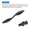 MECCANIXITY 2Pcs 8043 RC Propellers Blade Prop 2 Vane 20.3cm Dia Nylon for RC Aircraft Quadcopter Prop Replacement, Black view 4