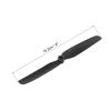 MECCANIXITY 2Pcs 6030 RC Propellers Blade Prop 2 Vane 15.2cm Dia Nylon for RC Aircraft Quadcopter Prop Replacement, Black view 2