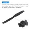 MECCANIXITY 2Pcs 6030 RC Propellers Blade Prop 2 Vane 15.2cm Dia Nylon for RC Aircraft Quadcopter Prop Replacement, Black view 4