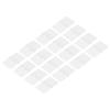 MECCANIXITY RC Hinges 1.1 Inch x 0.6 Inch Adjustable Model Airplane Remote Control Aircraft Wings Parts Square Plastic Loose-Leaf 16 Pcs view 1