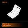 MECCANIXITY RC Hinges 1.1 Inch x 0.6 Inch Adjustable Model Airplane Remote Control Aircraft Wings Parts Square Plastic Loose-Leaf 16 Pcs view 3