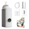 Portable Bottle Warmer for Travel, Fast Heating - Travel Bottle Warmer with Battery-Powered Temperature Display. view 1