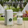 Portable Bottle Warmer for Travel, Fast Heating - Travel Bottle Warmer with Battery-Powered Temperature Display. view 2