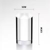 TIHONORI Cylindrical Transparent Acrylic Base Action Figures Acrylic Round Display Stand Diameter 5cm Cosmetic and Jewelry Acrylic Riser,12cm view 2