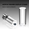 TIHONORI Cylindrical Transparent Acrylic Base Action Figures Acrylic Round Display Stand Diameter 5cm Cosmetic and Jewelry Acrylic Riser,12cm view 3