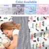 Evulum Personalized Toddler Boys Sleeping Bag, Nap Mat for Daycare Preschool, Kids Sleeping Bag with Pillow and Blanket for Kindergarten, Custom Name Easy Carry Sleeping Mat White Race Cars view 2