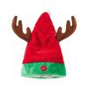 Fuguibadn Singing and Dancing Christmas Hat Swing Moving Santa Hat Musical Plush Toy Cap for Adults Kids Party Supplies (Style 3, One Size) view 1
