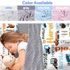 Evulum Personalized Toddler Boys Sleeping Bag, Nap Mat for Daycare Preschool, Kids Sleeping Bag with Pillow and Blanket for Kindergarten, Custom Name Easy Carry Napsack Orange Tractor view 2