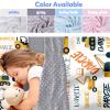 Evulum Personalized Toddler Boys Sleeping Bag, Nap Mat for Daycare Preschool, Kids Sleeping Bag with Pillow and Blanket for Kindergarten, Custom Name Easy Carry Napsack Yellow Tractor view 2