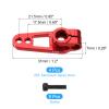 MECCANIXITY Aluminum Alloy 25T Steering Servo Single Sided Red Arm Horn for DIY RC Car/Boat/Airplane Boat Accessories 4 Pcs view 2