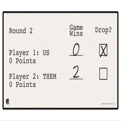 0-2 Drop Playmat, 13.75" x 24"