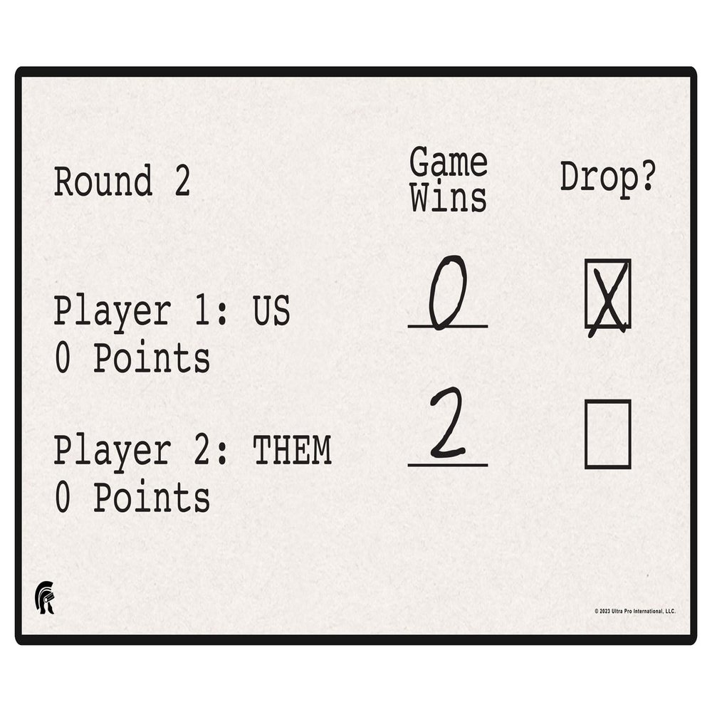 0-2 Drop Playmat, 13.75" x 24"