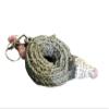 Nora the Opossum Donut Fidget Toy keychain (Gray Ears) view 2