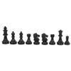 Fydun Portable Plastic International Chess Board Set Chessboard for Party Activities Applied Family (White) view 3