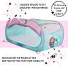 Gabbys Dollhouse 2-in-1 Kids Pop-Up Play Tent and Twin Bed Tent, Indoor Playhouse for Pretend & Imaginative Play view 4
