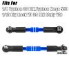 RCHuiWow RC Aluminium Turnbuckles Camber Links Upgrades Part for 1/10 Big Rock V3 3S BLX,1/8 Typhon 3S BLX,Typhon Mega 550,Alloy Tie Rods & Turnbuckles Hops Up,Navy Blue view 2