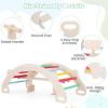 GLACER Rocking Horse Climber, 4-in-1 Multifunctional Multifunctional Rocking Horse Arch w/Arch Climber, Crawling Tunnel, Rocking Horse, Rocking Arch, Rainbow Arch Toy for Boys & Girls 1-5 Years Old view 3