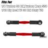 RCHuiWow Alloy Aluminium RC Turnbuckles Camber Links Upgrades Part 1/8 Typhon 3S BLX,Typhon Mega 550,for 1/10 Big Rock V3 3S BLX(Only V3),Turnbuckles & Tie Rods Hop-up,6pcs,Red view 2