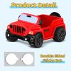 ANGGIKO 3.5 Inch Red Car Toy Match Most 2 in Rubber Ducks, Ducks for Jeeps, Vehicle Toys for Car Dashboard Decorations Accessory Rubber Duck Collection, Valentines Day Gifts for Kids Party Favors view 2