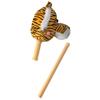Ponyland: Music Stick Animal - Orange Tiger - Music Button, Sturdy Two-Piece Stick W/Colorful Soft Plush Animal Head, Pretend Play, Kids Ages 3+ view 2