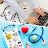 200PCS Funny Nursing Stickers for Water Bottles, Laptops & More  Perfect for Nurse Gifts, Nurse Week & Day Celebrations view 4