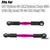 RCHuiWow Alloy Aluminium RC Turnbuckles Camber Links Upgrades Part 1/8 Typhon 3S BLX,Typhon Mega 550,for 1/10 Big Rock V3 3S BLX(Only V3),Turnbuckles & Tie Rods Hop-up,6pcs,Pink view 2