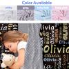 Evulum Personalized Toddler Nap Mat for Daycare Kids Sleeping Bag with Pillow and Blanket for Preschool Kindergarten, Custom Name Monogrammed Nap Mats Large Soft Black 02 view 2