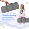 Evulum Custom Toddler Nap Mat for Daycare Kids Boys Sleeping Bag with Pillow and Blanket for Preschool Kindergarten, Eatra Large Personalized Name Monogrammed Nap Mats Blue 02 view 4