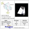 30x30x25mm Optical Glass Triangular Lsosceles K9 Prism with Reflecting Film Optics view 4
