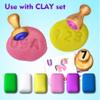 flycoost Montessori Wooden Alphabet & Number Stamp Set with Playdough, Flashcards, Toddler Learning Activities for 3-5 Year Olds, Learn ABCs, Numbers, Words, Addition - Preschool Classroom Supplies view 2