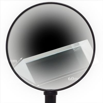 20x20x60mm Optical Glass Triangular Lsosceles K9 Prism with Reflecting Film Optics
