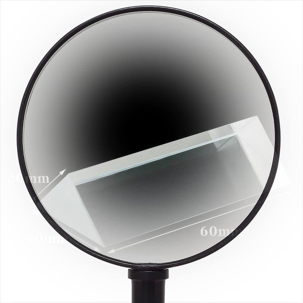 20x20x60mm Optical Glass Triangular Lsosceles K9 Prism with Reflecting Film Optics