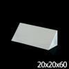 20x20x60mm Optical Glass Triangular Lsosceles K9 Prism with Reflecting Film Optics view 2