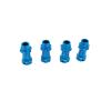 4Pack JGGZONE Aluminum 17mm Wheel Hex Hub 30mm Extension Adapter Drive Hub with 12mm Anti-Dust Cap Compatible with HPI HSP Axial Traxxa 1/8 RC Car Buggy Monster Truck view 4