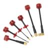RUSH Cherry FPV 5.8G 1.2dBi Circular Polarization Antenna RHCP LHCP SMA UFL MMCX-J MMCX-JW Connector Adapter for Racing Drones (105mm Angle SMA RHCP) view 1