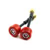 RUSH Cherry FPV 5.8G 1.2dBi Circular Polarization Antenna RHCP LHCP SMA UFL MMCX-J MMCX-JW Connector Adapter for Racing Drones (105mm Angle SMA RHCP) view 3