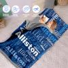 Evulum Custom Toddler Nap Mat for Daycare Kids Boys Sleeping Bag with Pillow and Blanket for Preschool Kindergarten, Eatra Large Personalized Name Monogrammed Nap Mats Blue 03 view 3