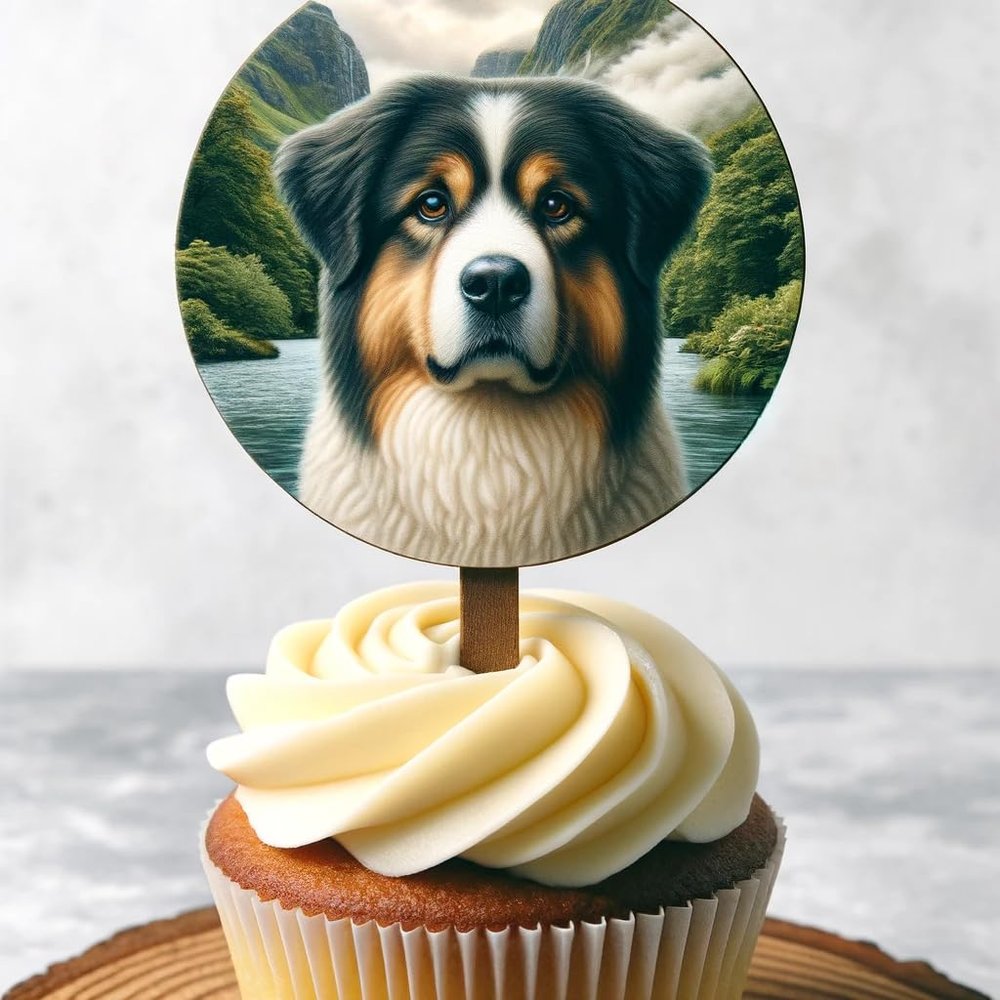 Clarent - Custom Cupcake Toppers, Fun Face Cutout Dessert Cake Topper, Personalized Photo Head Cutout, Magnet, Great Decoration for Birthday, Best for Mini Cupcakes - Set of 60