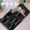 Evulum Personalized Toddler Nap Mat for Daycare Kids Sleeping Bag with Pillow and Blanket for Preschool Kindergarten, Custom Name Monogrammed Nap Mats Easy Carry view 3