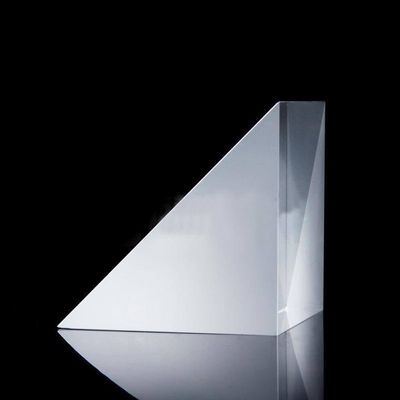 50x50x50mm Optical Glass Triangular Lsosceles K9 Prism with Reflecting Film Optics