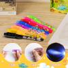 Invisible Ink Pens, 16 Pack Spy Magic Markers Pen with UV Light & Notebook Set, Secret Message Ink Pen Party Favors for Kids 4-12, Boy Birthday Gift Classroom Prizes Goody Bag Stuffers Supplies view 2