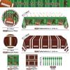 Football Party Decorations - 82Pcs Supplies Including Plates, Napkins, Tablecloth for Kids Fans Tailgate Gameday Birthday Party, Serves 20 view 2