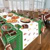 Football Party Decorations - 82Pcs Supplies Including Plates, Napkins, Tablecloth for Kids Fans Tailgate Gameday Birthday Party, Serves 20 view 3