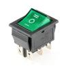 QZLIBEFUD KCD4 1PCS Black Rocker Switch Power Switch ON-Off-ON 3 Position 6 Pins No Lights 16A 250VAC/ 20A 125VAC(Trigonometric Sign) view 3