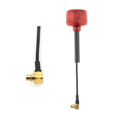 Rush Cherry FPV 5.8G 1.2dBi Circular Polarization Antenna RHCP LHCP SMA UFL MMCX-J MMCX-JW Connector Adapter for Racing Drones (155mm MMCX-JW RHCP)