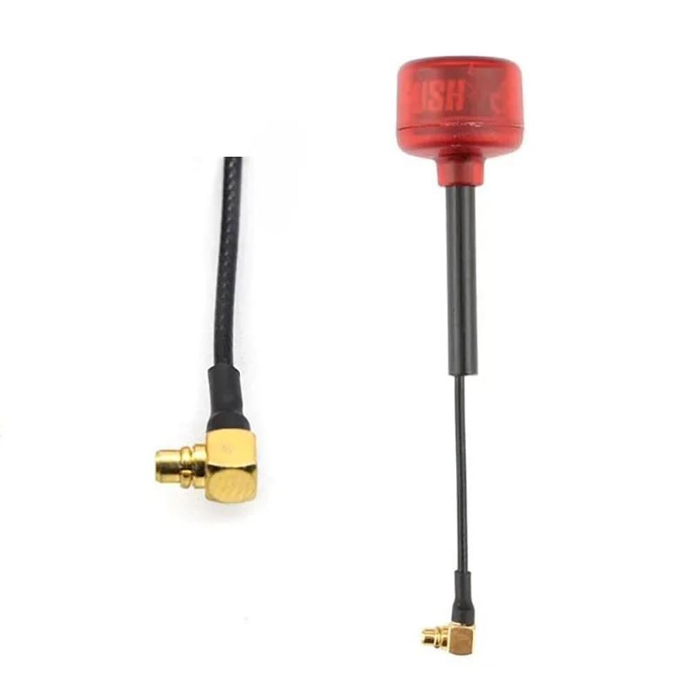 Rush Cherry FPV 5.8G 1.2dBi Circular Polarization Antenna RHCP LHCP SMA UFL MMCX-J MMCX-JW Connector Adapter for Racing Drones (155mm MMCX-JW RHCP)