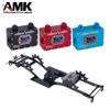 AMK 1/10 RC Crawler Fuel Cell Receiver, CNC Aluminum RC Cell Receiver, Simulated Fuel Tank for SCX10 PRO, Roll Cage, RR10 Capra, and Other RC Crawler Cars (Light Blue) view 2