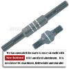 BRCatWPark RC Turnbuckles Camber Links Upgrades Part for 1/10 Slash 4X4 VXL/Rustler 4X4 VXL/Stampede 4X4 VXL/Bandit 4WD VXL,Aluminum Adjustable Turnbuckles Hop-Up,Titanium view 3